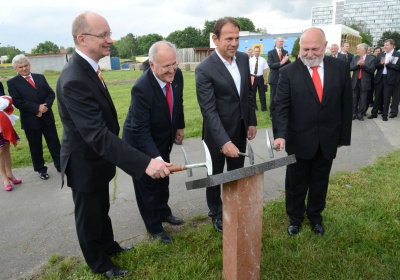Slávnostné otvorenie budovania Univerzitného vedeckého parku v Trnave