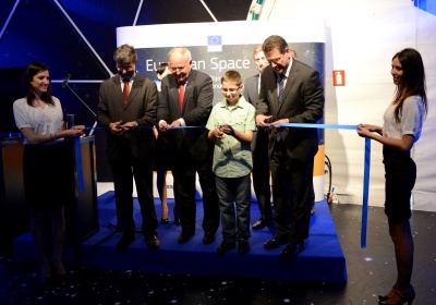 Otvorenie výstavy European Space Expo