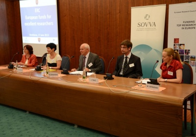 Podpora vedeckých talentov prostredníctvom prestížnych grantov z ERC