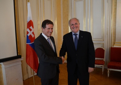 Minister Dušan Čaplovič rokoval s rakúskym kolegom