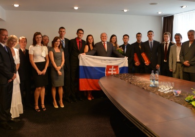 Úspešní športovci z univerziády na pôde ministerstva školstva