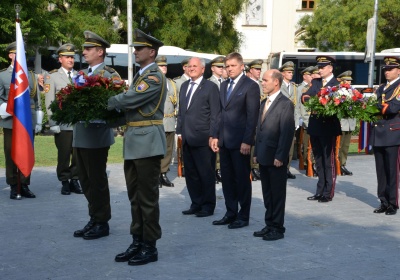 Minister Dušan Čaplovič na bratislavských oslavách 69. výročia SNP