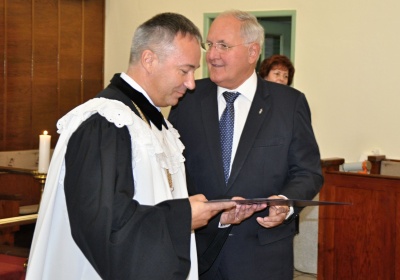 Minister školstva Dušan Čaplovič ocenil generálneho biskupa ECAV na Slovensku