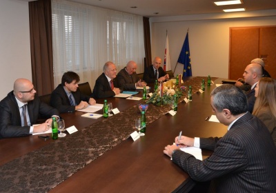 Minister Dušan Čaplovič prijal arménskeho rezortného kolegu