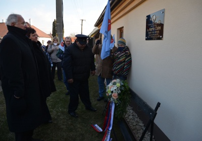 Minister Dušan Čaplovič na oslavách 120. výročia úmrtia Martina Čulena