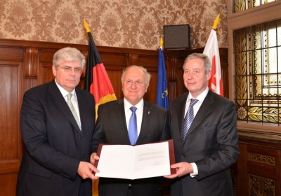 Minister Dušan Čaplovič ako zástupca vlády SR uviedol do funkcie honorárneho konzula SR v Lipsku