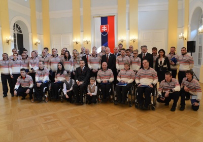 Slovenskí paralympionici zložili slávnostný sľub