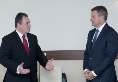 Minister Peter Pellegrini na rokovaní rektorskej konferencie
