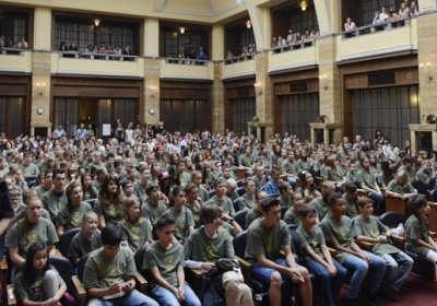 Minister na promóciách Detskej univerzity Komenského