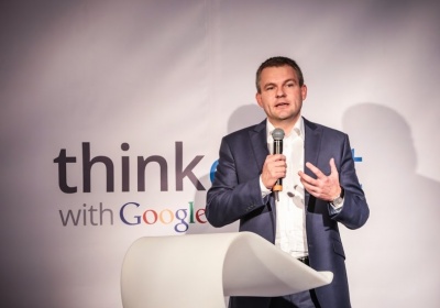 Minister školstva a digitálny líder P. Pellegrini vystúpil na konferencii Think Export with Google