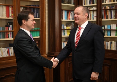 Minister školstva Juraj Draxler rokoval s prezidentom SR Andrejom Kiskom