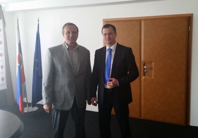 Minister Draxler prijal Jána Filca