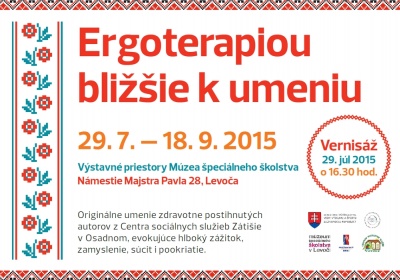 Ergoterapiou bližšie k umeniu