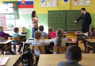 Minister navštívil ZŠ na Komenského ulici v Bardejove