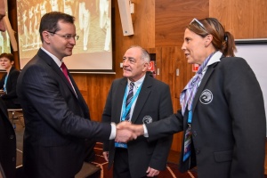 Minister Juraj Draxler na otvorení 26. kongresu Európskej gymnastickej únie