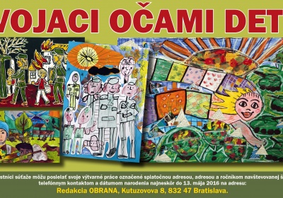 Súťaž Vojaci očami detí 2016