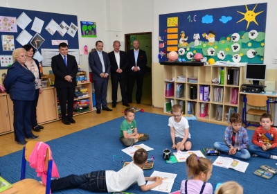 Minister školstva Peter Plavčan zavítal medzi mimoriadne nadané deti