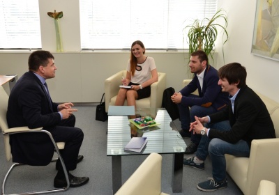 Vysokoškoláci u ministra