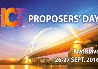 Avízo: ICT Proposers´ Day 2016 v Bratislave