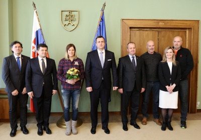 Prijatie Veroniky Velez-Zuzulovej na pôde NR SR