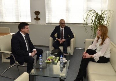 Minister Peter Plavčan prijal poslankyňu NR SR Adrianu Pčolinskú
