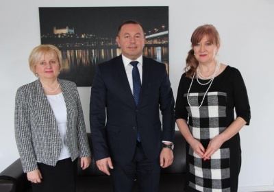 Štátna tajomníčka Oľga Nachtmannová prijala riaditeľa ŠPÚ Ľ. Hajduka