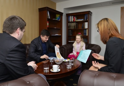 S fungovaním kancelárie ministra sa dnes oboznámila druháčka Beátka