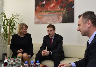 Na ministerstvo školstva zavítal vicemajster Európy Ján Volko