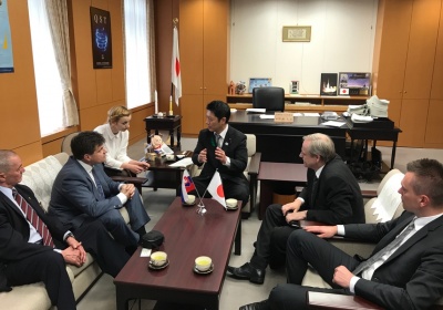 Počas pracovnej cesty v Japonsku rokoval minister Peter Plavčan aj o podpore športu