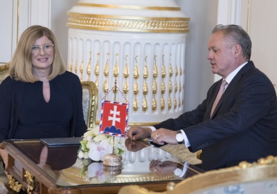 Prezident SR poveril riadením rezortu školstva ministerku pôdohospodárstva Gabrielu Matečnú