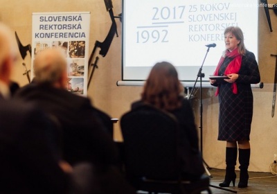 Slovenská rektorská konferencia si pripomenula 25. výročie vzniku