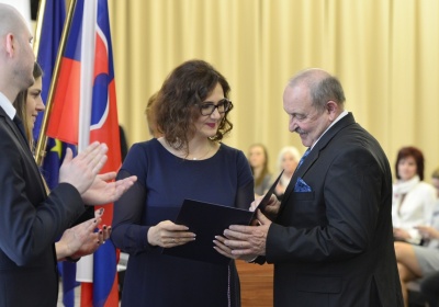 Ministerka školstva Martina Lubyová odovzdala najvyššie rezortné ocenenia svätého Gorazda