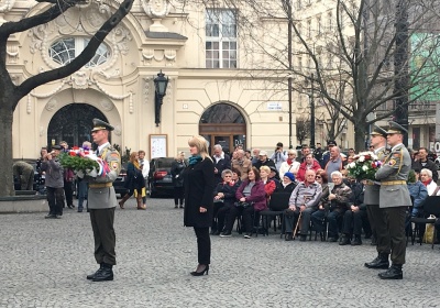 Štátna tajomníčka Oľga Nachtmannová si pripomenula obete oslobodenia Bratislavy