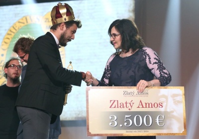 Zlatým Amosom sa stal dejepisár Ján Gáll zo ZŠ Drábova v Košiciach