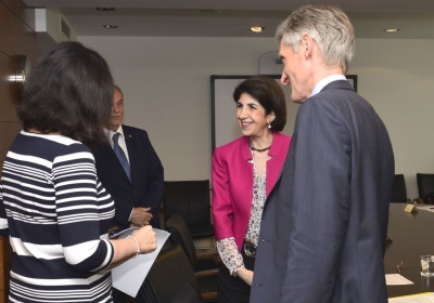 Ministerka školstva Martina Lubyová prijala generálnu riaditeľku CERN Fabiolu Gianotti