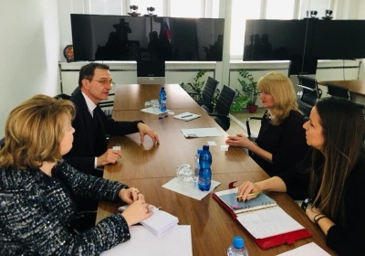 Štátna tajomníčka prijala prezidenta rumunskej akadémie vied
