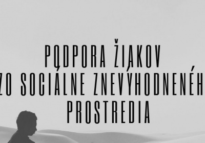 Rezort školstva podporí výchovu a vzdelávanie žiakov zo sociálne znevýhodneného prostredia
