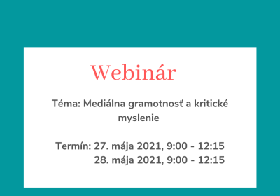 webinár