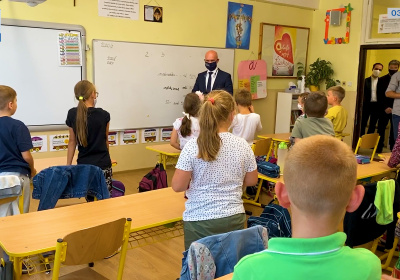 Minister školstva Branislav Gröhling v Kežmarku