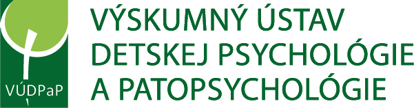 Logo Výskumný ústav detskej psychológie a patopsychológie