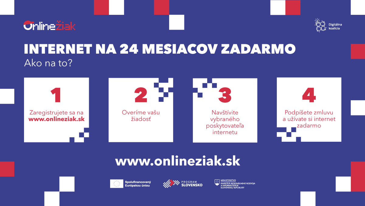 Infografika krok za krokom_Online žiak