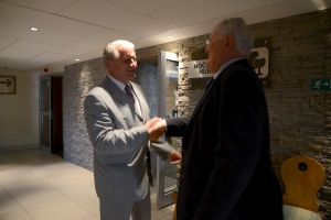 Minister Dušan Čaplovič sa zúčastnil na pracovných raňajkách bipartity