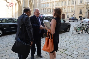 Minister Dušan Čaplovič rokoval s rakúskym kolegom
