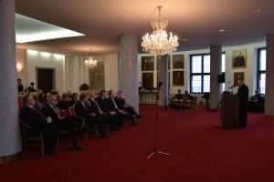 Minister Dušan Čaplovič na prezentácii knihy Slovensko - Chorvátsko – Historické paralely a vzťahy (do roku 1780).