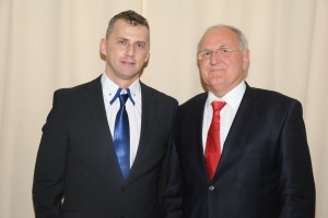 Minister školstva na vyhlásení najúspešnejšieho rýchlostného kanoistu za rok 2013 
