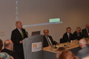 Otvorenie vedeckej konferencie HÚ SAV „Slovenský štát 1939 – 1945: predstavy a realita“ na pôde Univerzitnej knižnice v Bratislave