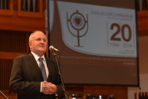 Oslavy 20. výročia založenia Evanjelického gymnázia J. A. Komenského v Košiciach