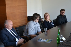 Minister školstva Dušan Čaplovič prijal majstra sveta v halovom veslovaní nevidiaceho Milana Lackoviča