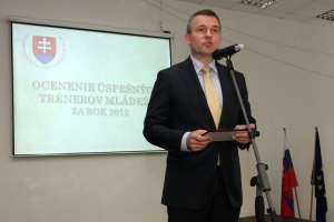 Oceňovanie trénerov mládeže za rok 2013