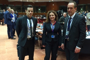 Štátna tajomníčka Romana Kanovská na zasadnutí Rady pre vzdelávanie, mládež, kultúru a šport v Bruseli